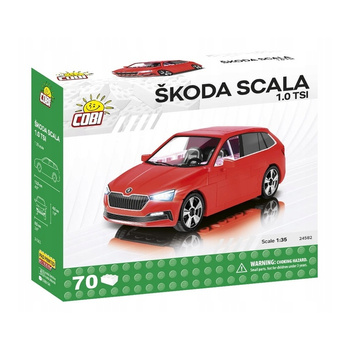 COBI Skoda Scala 1.0 TSI 70kl 24582 - Modèle à monter