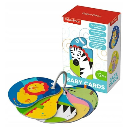 Cards on a clip - Animals 01673