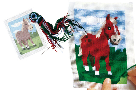 Horse embroidery for children 00867