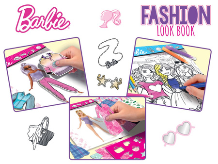 Barbie Sketchbook Fashion Look Book pour enfants 12877