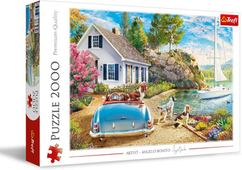 CREFL PUZZLE 2000 pieces Holiday haven 27124