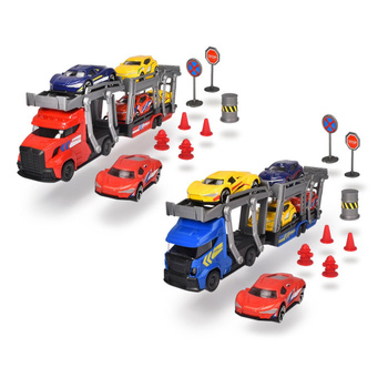 Dickie set with tow truck and 5 cars for children 374-5012