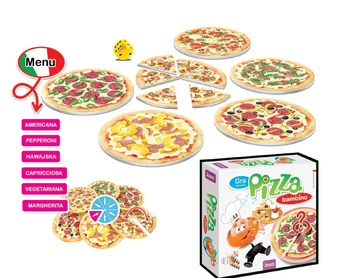 Jeu de puzzle pour enfants Pizza Bambino 00796