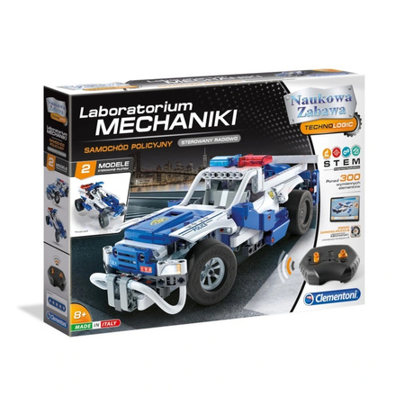 Laboratoire de mécanique Voiture de police RC - Jeu de construction 50124