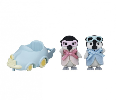 SYLVANIAN Pingouins dans la voiture 05695