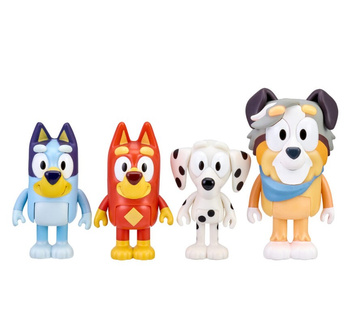 Bluey figures 4-pack School pack BLU13052 30520 - Toys for children