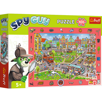 Trefl Puzzle 100 - Observation de la ville SpyGuy 15590