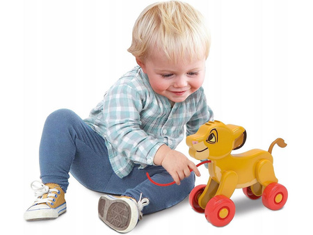 Clementoni BABY Simba puller on wheels for children 17815