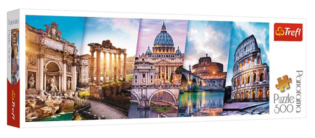 Puzzle Panorama Journey to Italy 500 29505