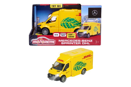 Jouet Majorette Mercedes DHL avec lumière et son 374-2000