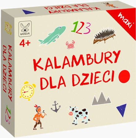 KANGUR PL Charams game for children, maxi version 71991