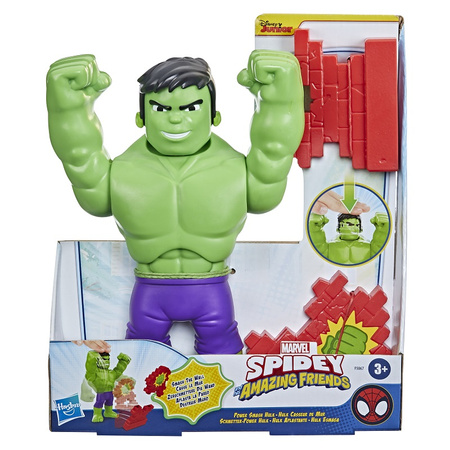 Figurine Spidey Power Smash Hulk F5067 - Super-héros Marvel