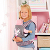 Doll carrier grey/light pink 62266AA