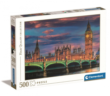 Clementoni Puzzle 500 HQ London Parliament 35112