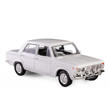 DAFFI Modèle PRL Fiat 125p blanc K-585 15859 - Voiture de collection échelle 1:43