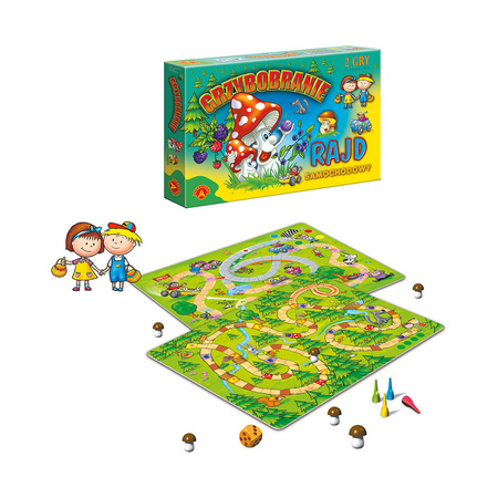 Board game Mushroom picking Rajd 01716