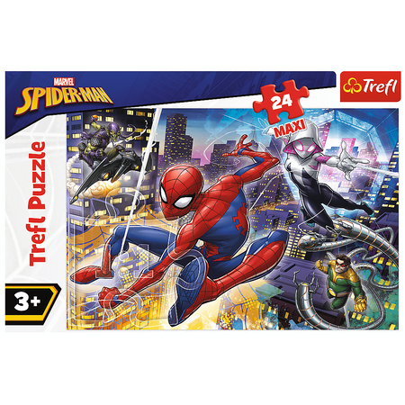 Puzzle MAXI 24 Fearless Spider-Man 14289 - Puzzle for Children