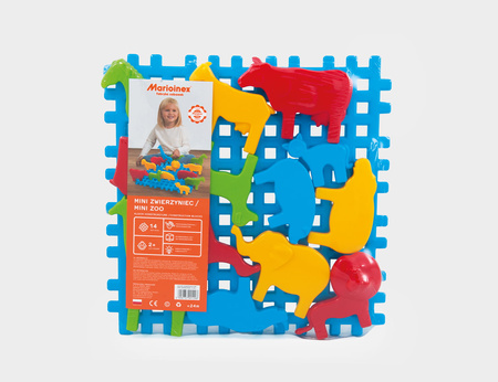 MARIOINEX bloque le mini zoo pour les enfants 01298