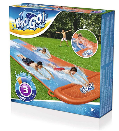 Bestway Triple toboggan aquatique 488 cm B52329 69092