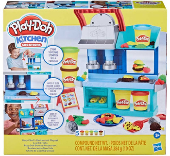 HASBRO Play-Doh play dough set Restaurant F8107