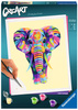 Painting by numbers CreArt Elephant 28995 - Painting set for children and adults