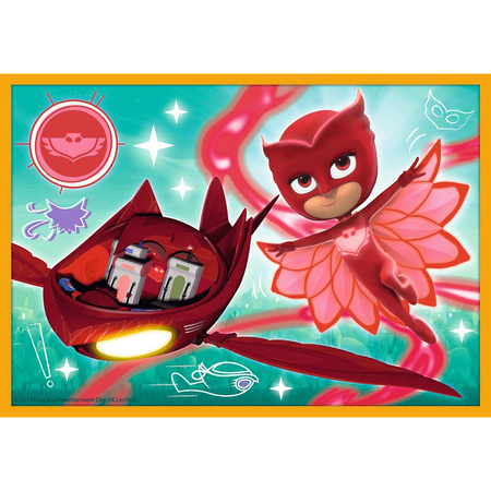 Puzzle 10in1 Brave PJ Masks 90357