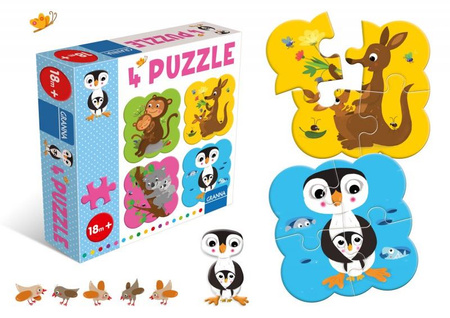 Jeu de puzzle de pingouin 04052