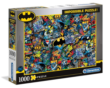 Clementoni puzzle 1000 Impossible Batman 39575