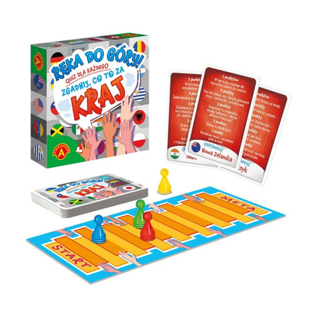 ALEXANDER Board game Quiz Hands up Poland 27471