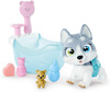 PAMPER PETZ bathtub with a dog 595-3560