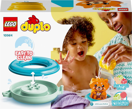 LEGO DUPLO Le plaisir du bain : Panda roux 1.5+ 10964