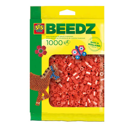 Red ironing beads 1000pcs 00702