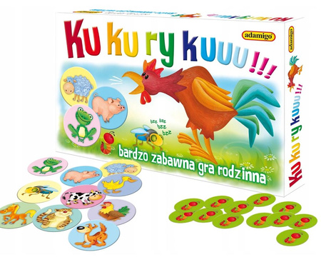 Kukuryku - a party game for children and adults 06434