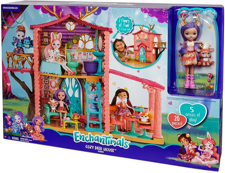 Barbie Enchantimals maison de cerf FRH50