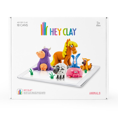 Argile plastique HeyClay - Animaux 02686