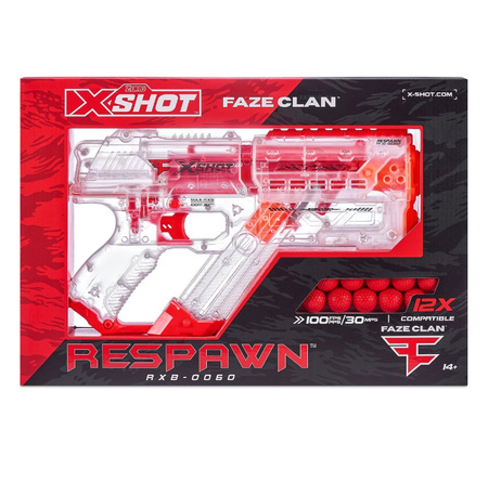 X-SHOT FaZe RespRound launcher 12 balls 36499