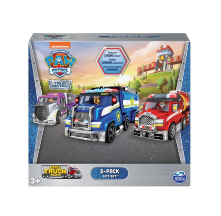 Paw Patrol BigTruckPups Lot de 3 jouets moulés sous pression 6065062